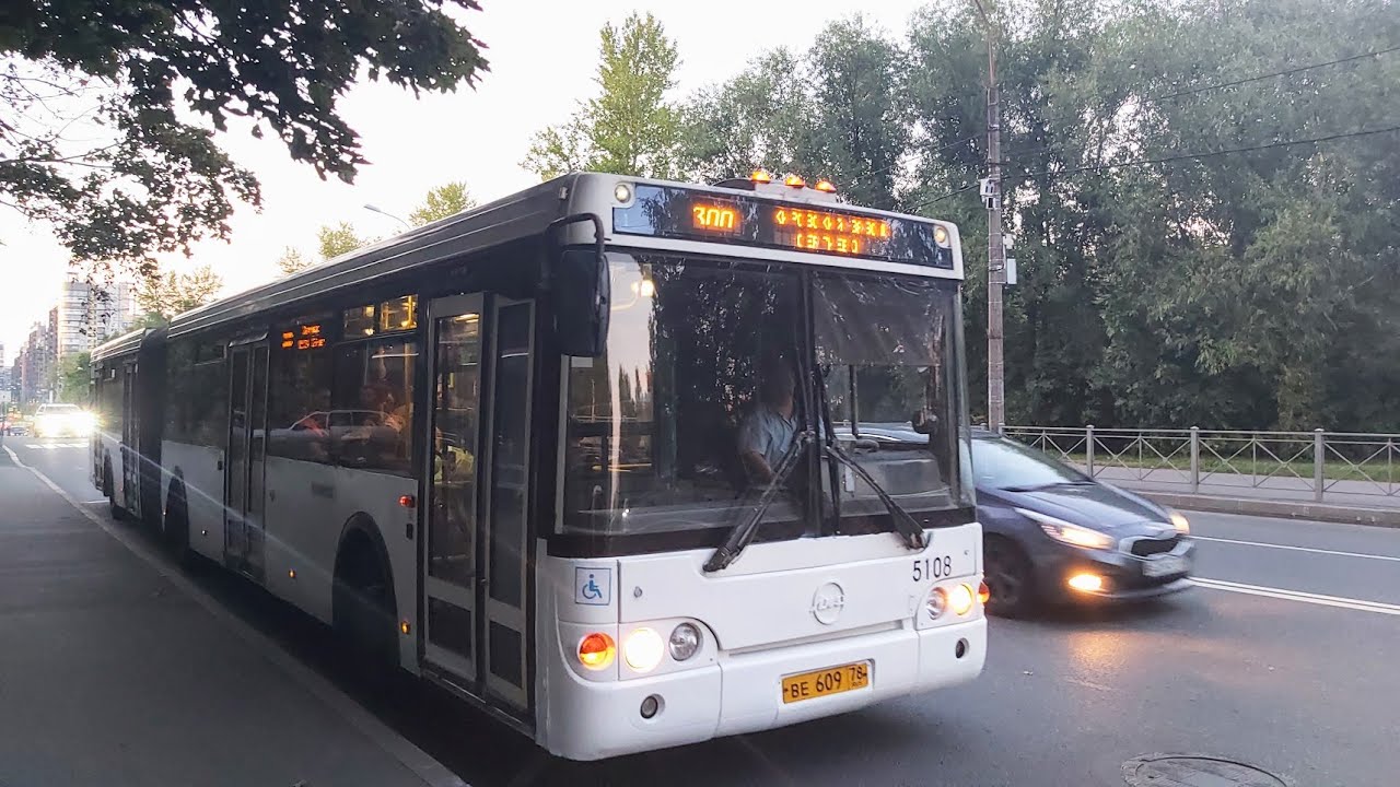Автобус, маршрут №300 ЛиАЗ-6213.20 б.5108 (5308) (26.08.2023) Санкт-Петербург/Сергиево