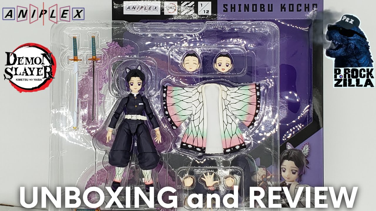 BUZZmod. Shinobu Kochu ANIPLEX 1/12 Figure | Demon Slayer: Kimetsu no Yaiba | Unboxing & Review