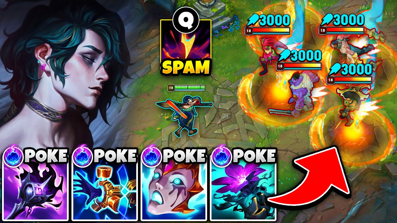 The Most ANNOYING Hwei Build To Play Against (ENDLESS POKE)