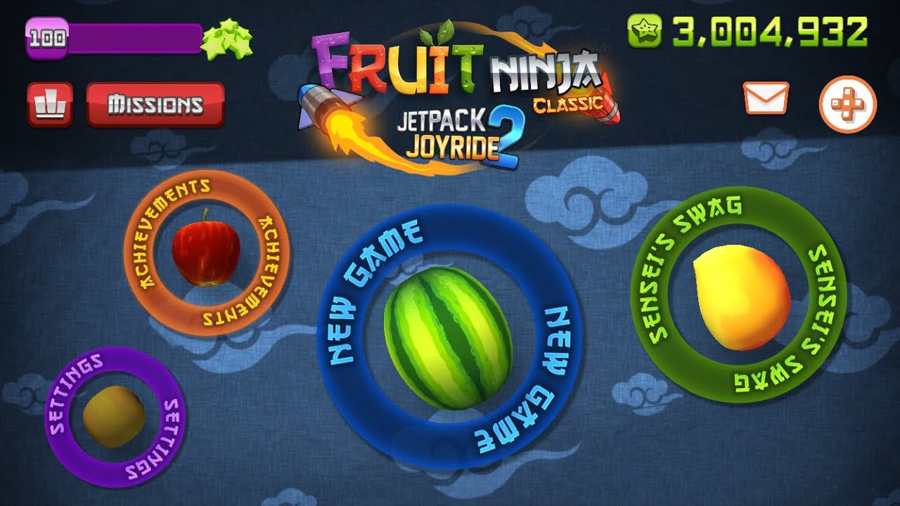 Fruit Ninja Classic x Jetpack Joyride 2 Event (Extended v3) Owned by @HalfbrickStudios