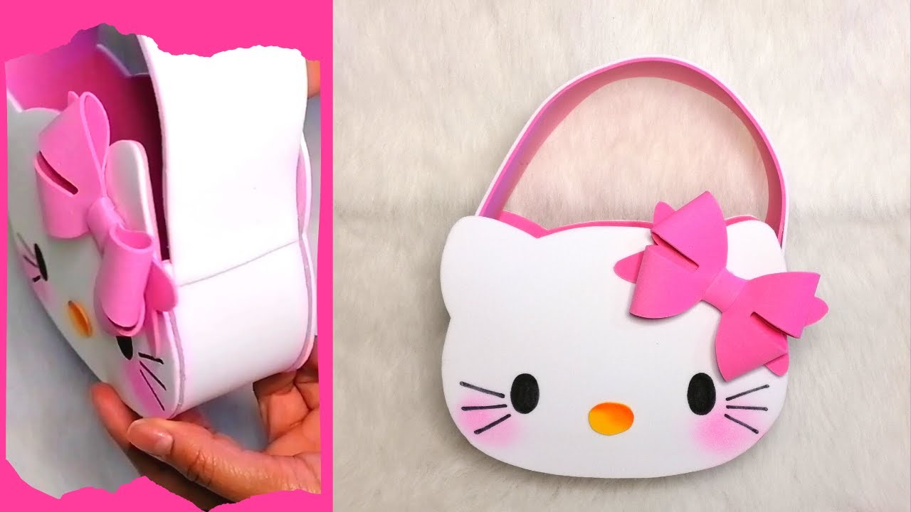BOLSO EN Foamy-neceser hello kitty. FOMYHECHOARTE