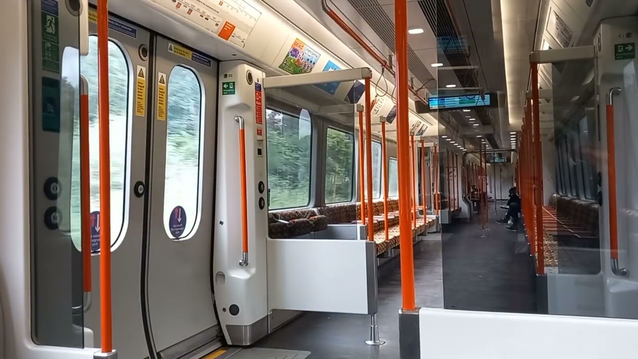 London Overground Class 710 Train: TURKEY STREET - THEOBALDS GROVE