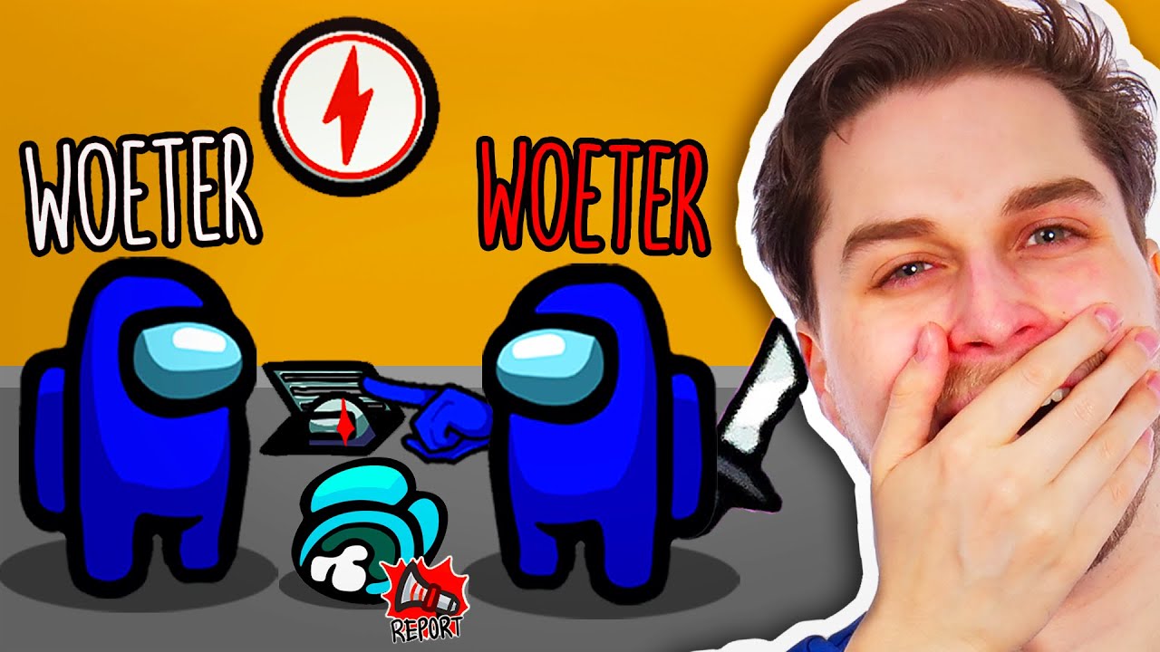 Among Us, Maar Met Dubbelgangers!😱😂 (Twin mod)