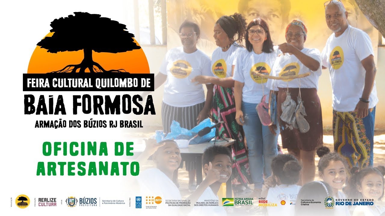 OFICINA DE ARTESANATO - QUILOMBO DE BAÍA FORMOSA