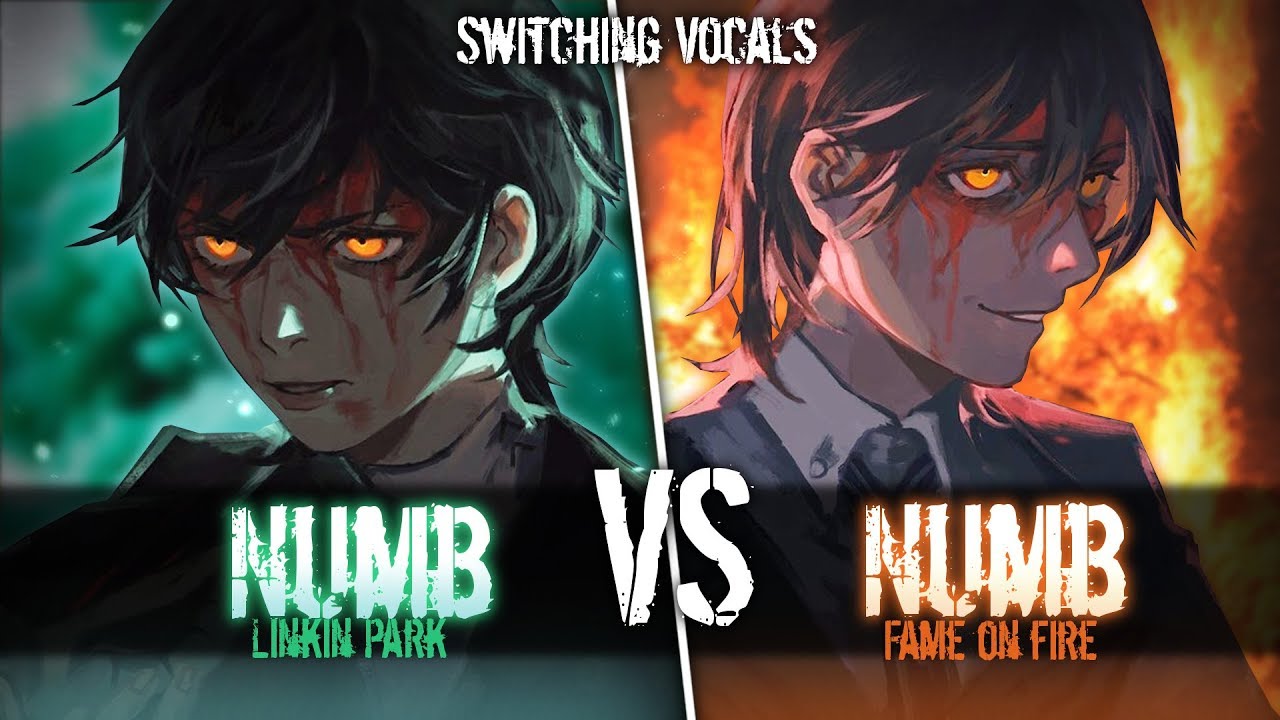 ◤Nightcore◢ ↬ Numb [Switching Vocals]