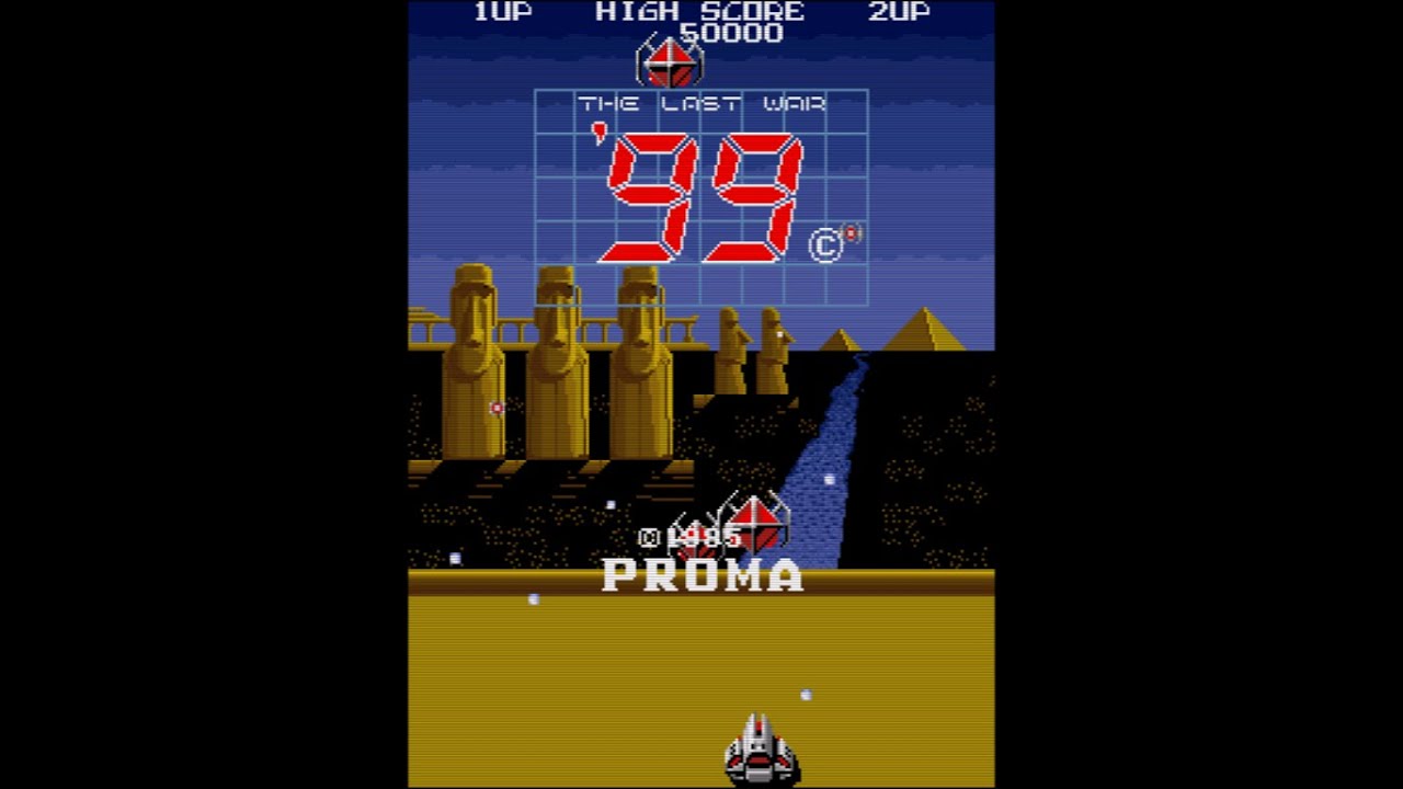 '99: The Last War - Arcade da Proma de 1985 - Full Arcade Gameplay