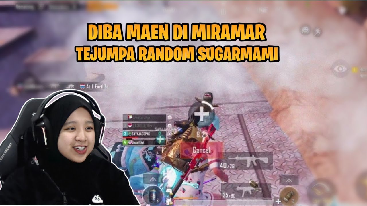 LUCU!!! DIBA MAEN KAT MIRAMAR TEJUMPA RANDOM SUGAR MAMI DARI ARAB FT NAOKI