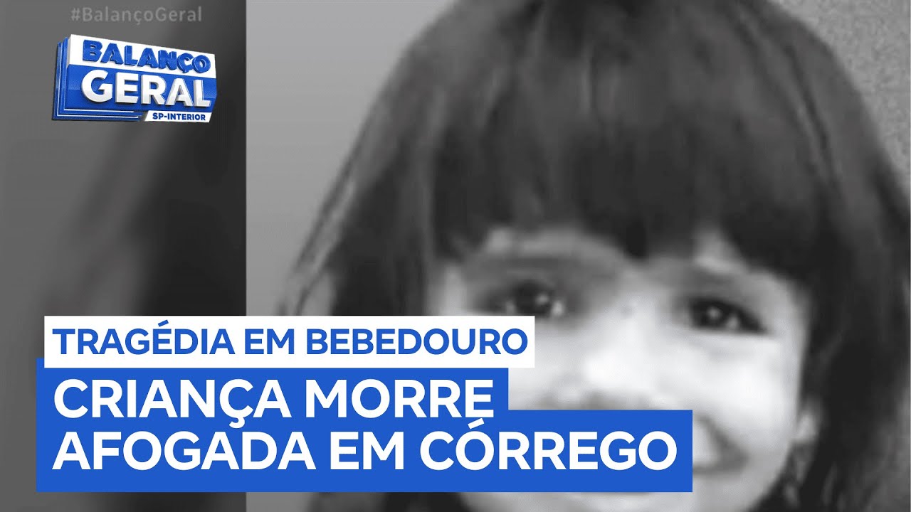Menina de 2 anos morre afogada em córrego de Bebedouro (SP)