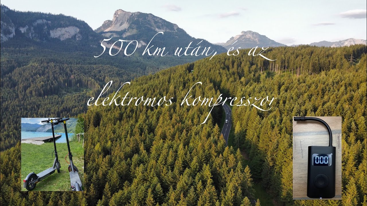 500 km után, és az elektromos kompresszor Xiaomi Air Pump