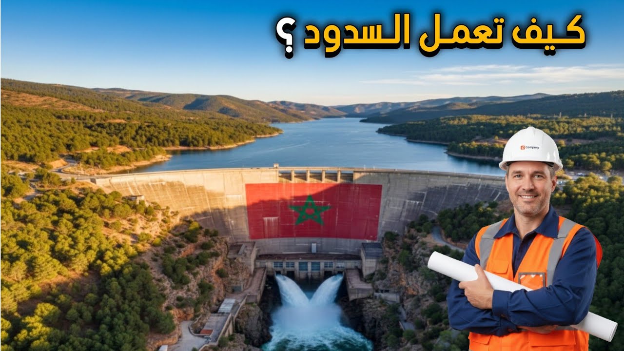 سدود المغرب الآن: كيف تعمل السدود؟ مكوناتها ومتى يتم تفريغها؟