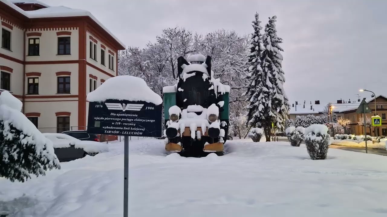 Nowy Sącz w zimowej szacie 2025