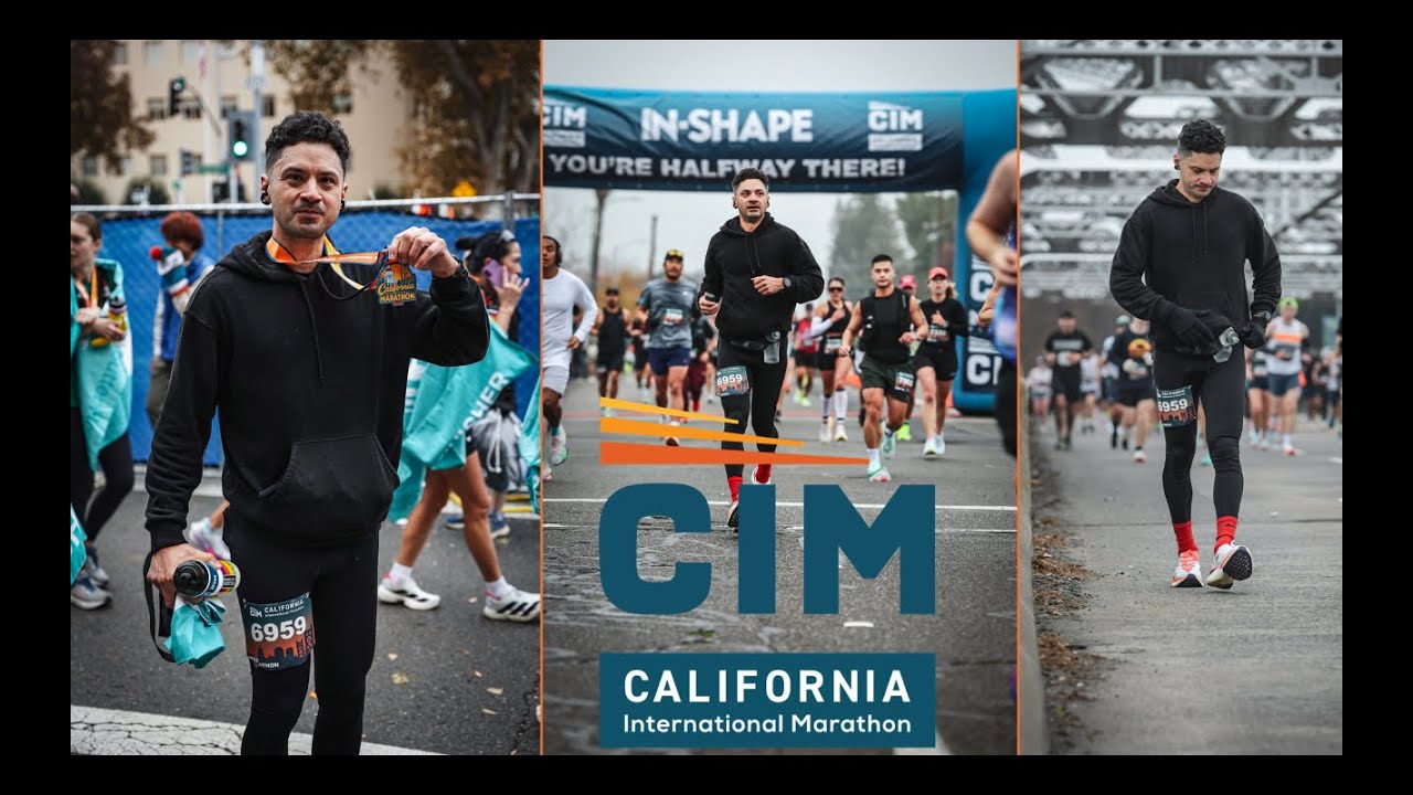 RUNNING MY 1ST MARATHON! - 2025 California International Marathon #CIM