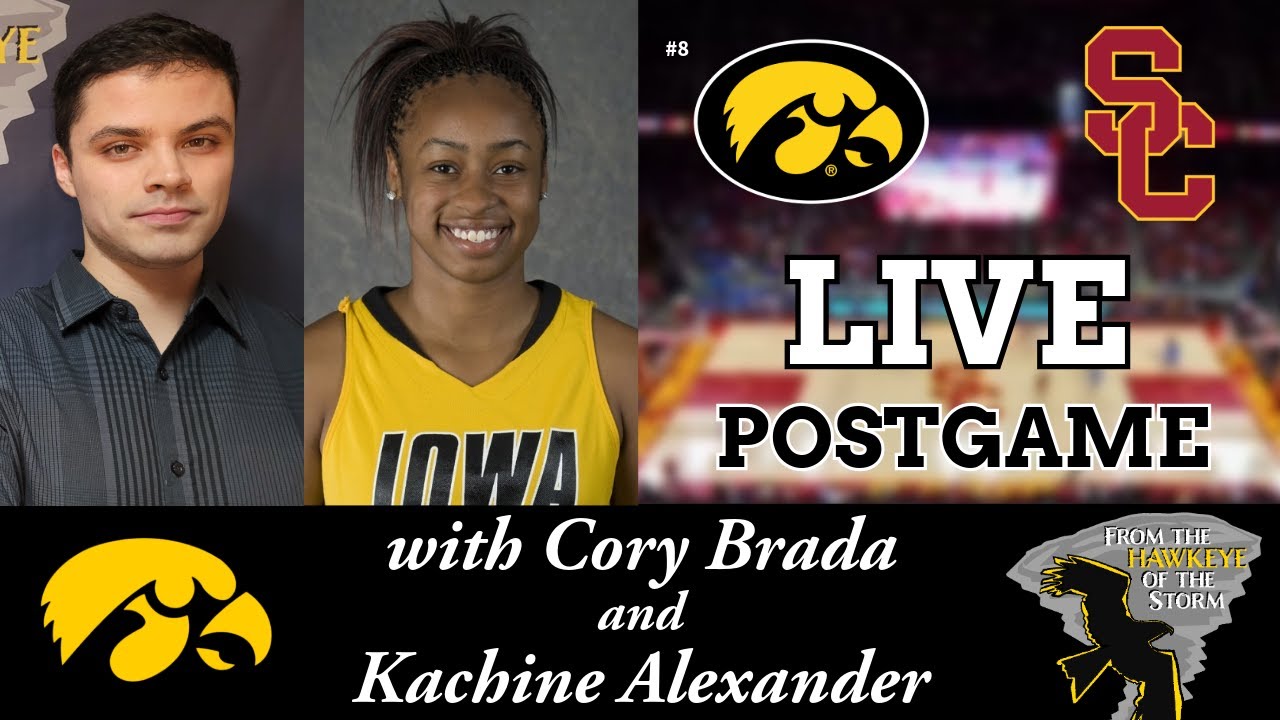 IOWA - USC POSTGAME with Kachine Alexander / Iowa Women's Basketball Postgame / BIG TEN