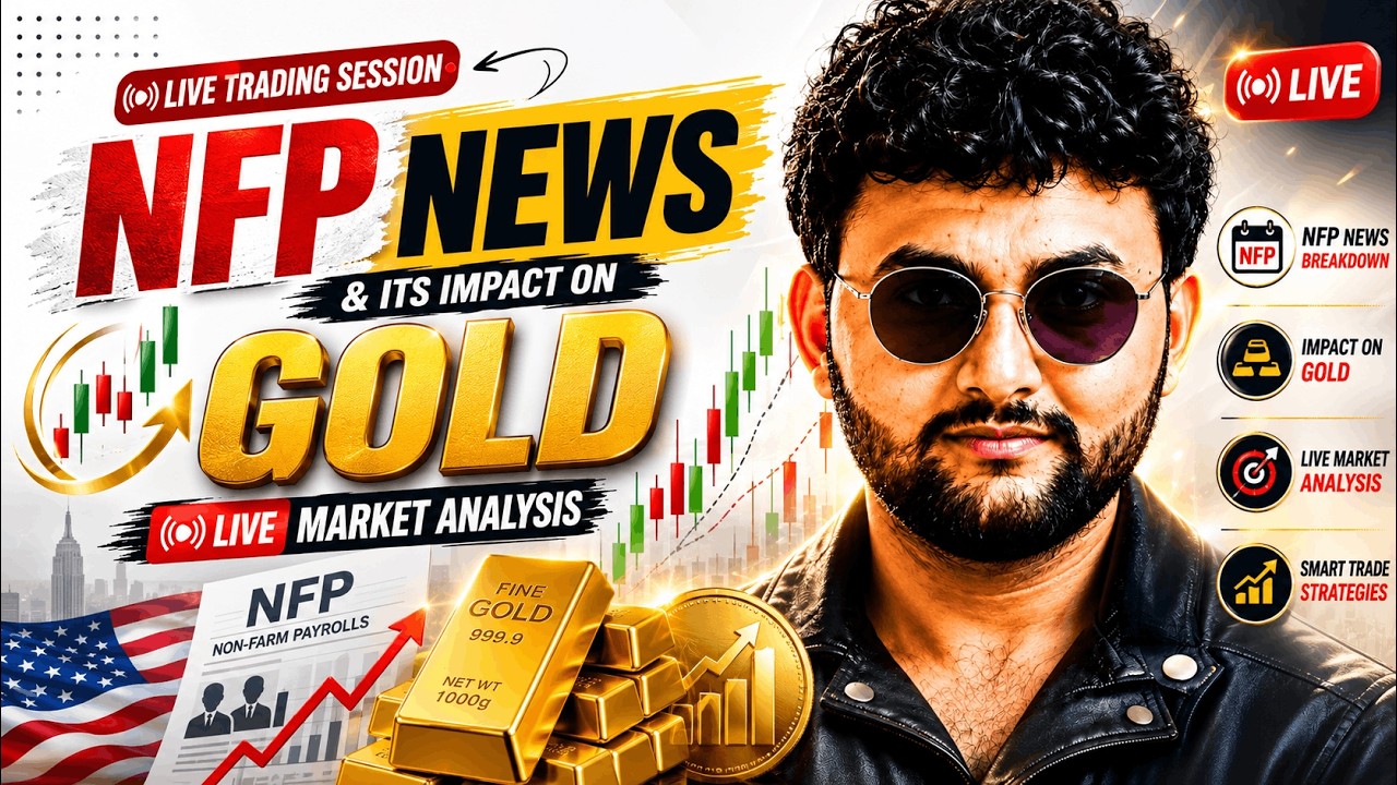 🔥 Gold NFP Live Trading | XAUUSD NFP Analysis Today | Gold News & Prediction