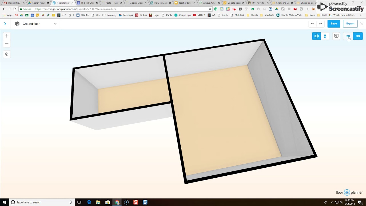 FloorPlanner com   Build Your First Rooms