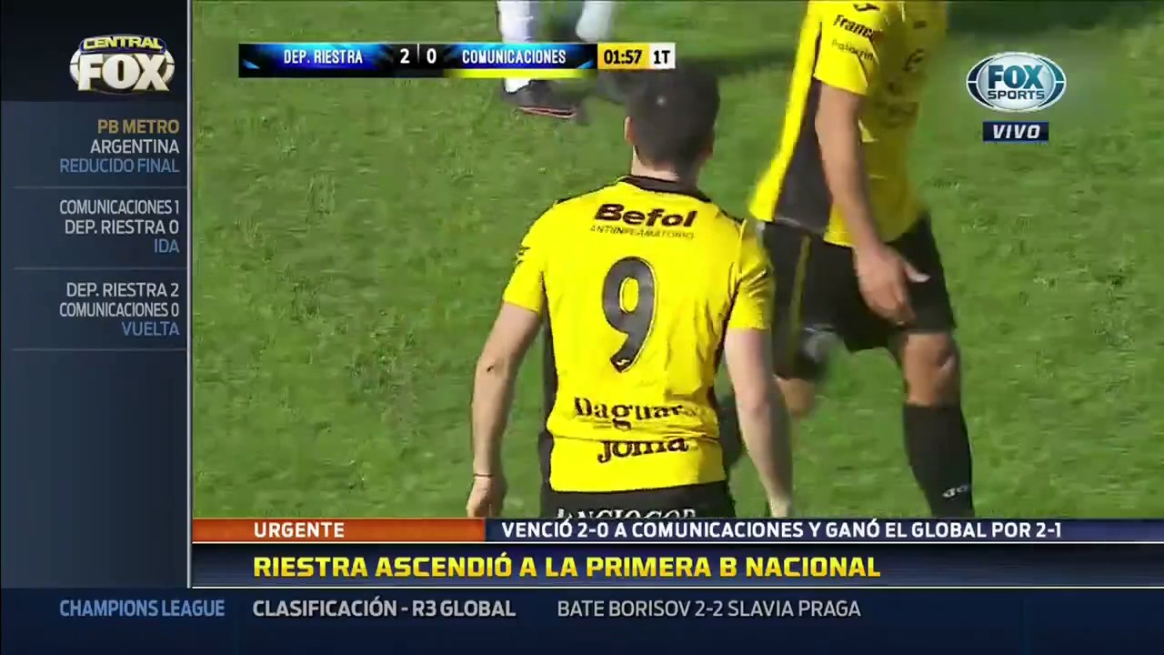 Comunicaciones no pudo marcar y Riestra ascendió al Nacional B