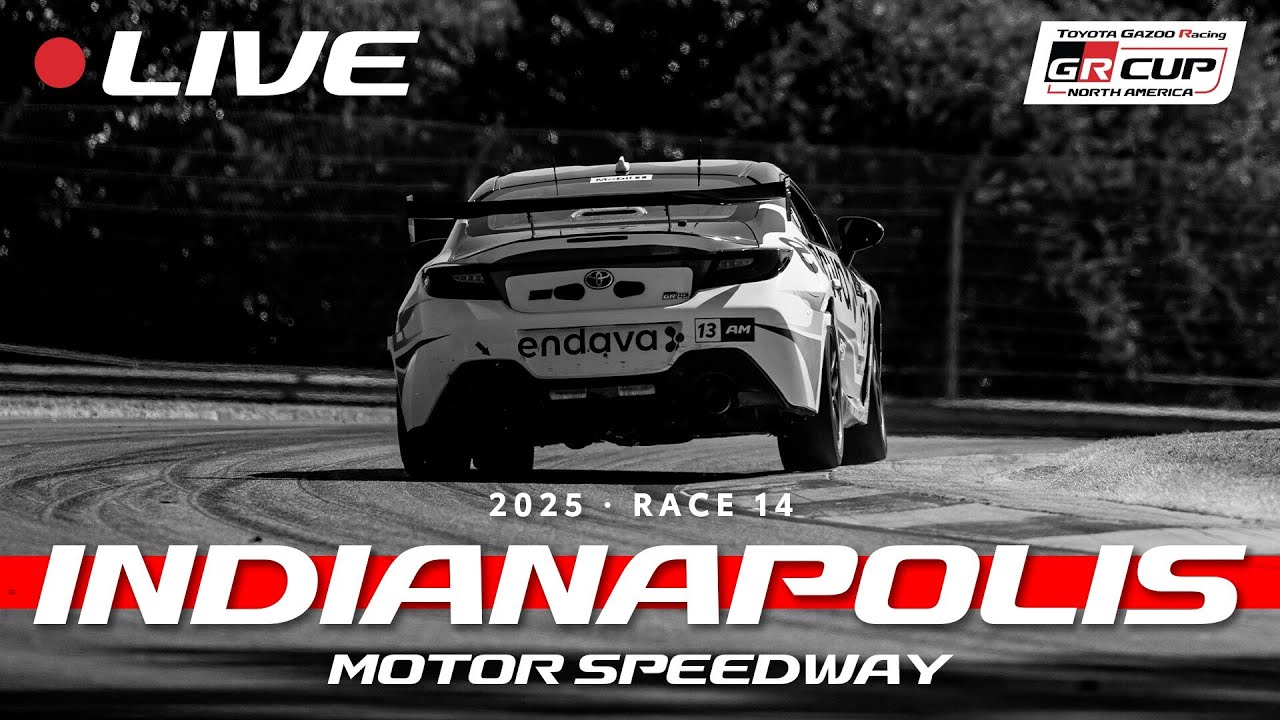 LIVE | Race 2 | Indianapolis Motor Speedway | Toyota Gazoo Racing North America GR Cup 2025