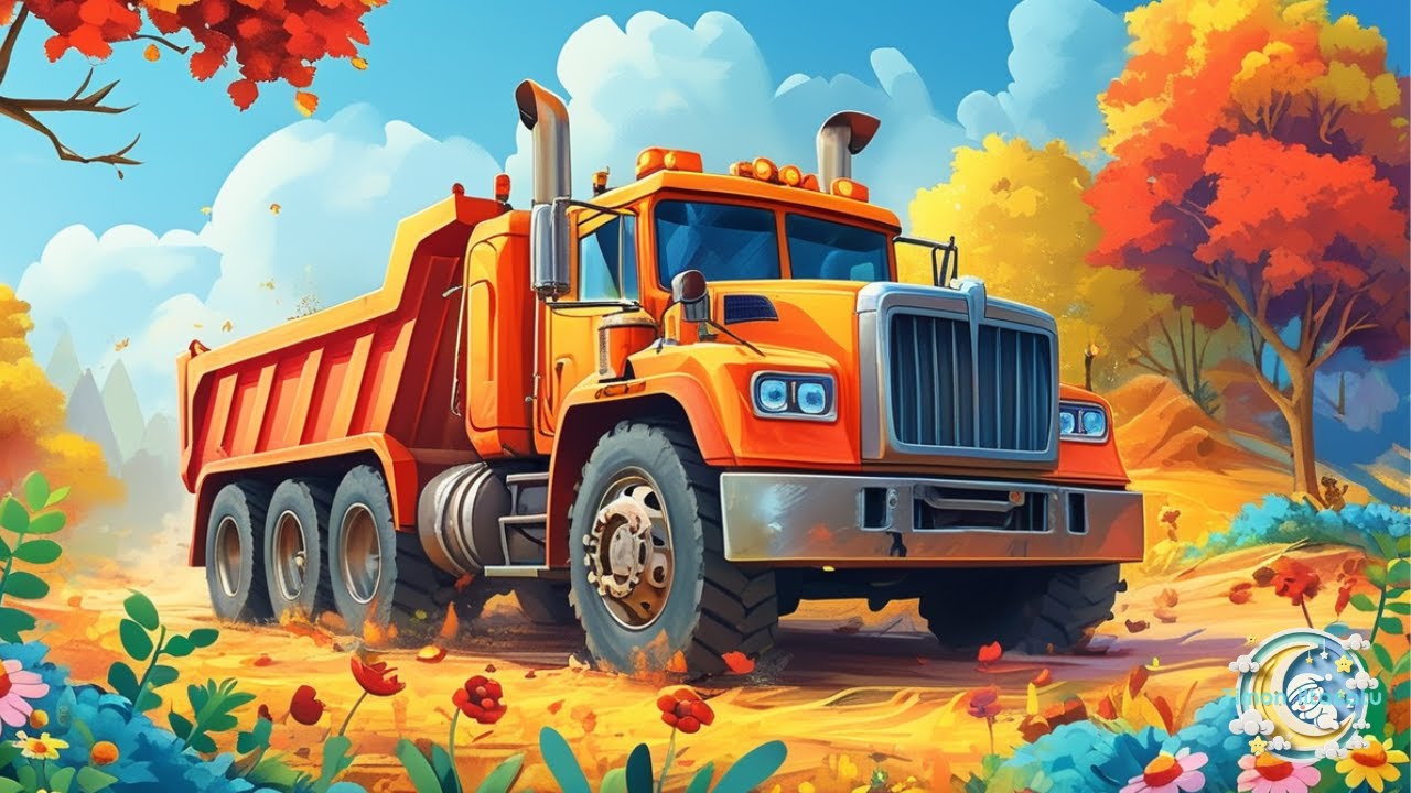 Nuppiauto auttaa koko päivän 🚚 | Lasten satu | Finnish bedtime story for kids | Easy Finnish