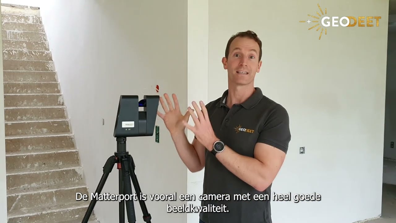 Matterport PRO3 camera - Demonstratie video GEODEET