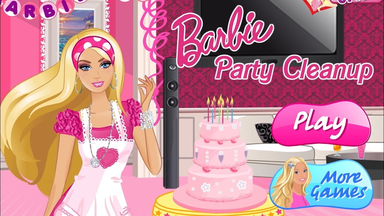 Barbie Party Cleanup