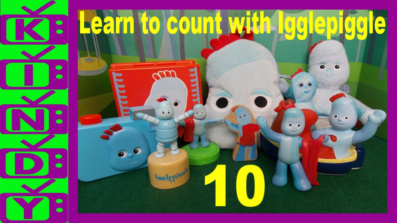 Learn to count from 1 to 10 with Igglepiggle. In The Night Garden Toys.