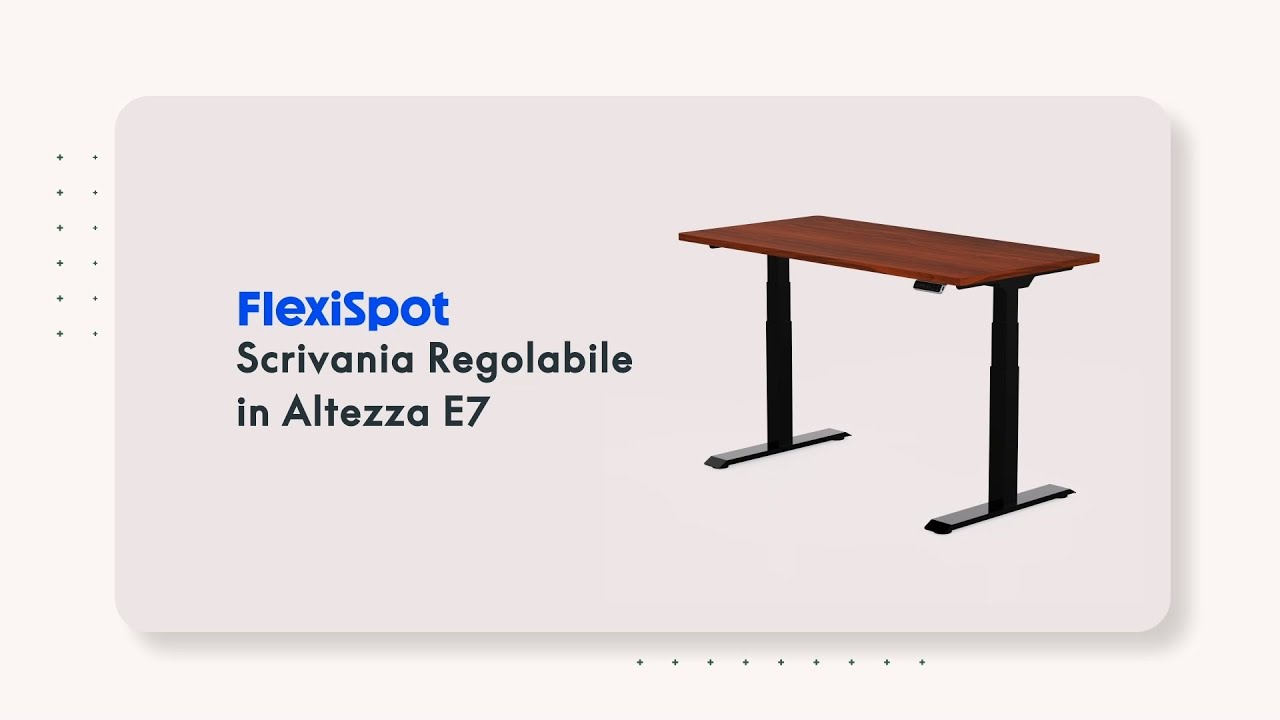 Scrivania Regolabile in Altezza E7 | FlexiSpot