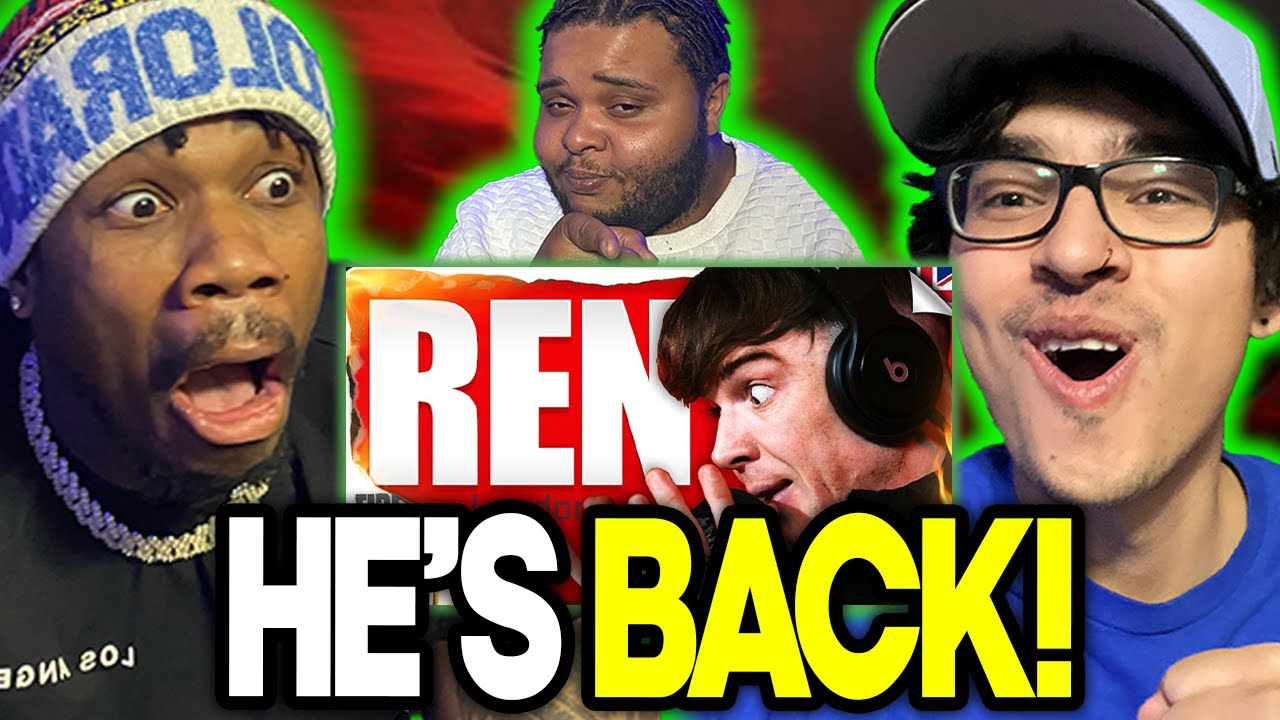 МАСТЕР РЭПА! | Американские рэперы и стримеры ПЕРВАЯ РЕАКЦИЯ НА REN - Fire in the Booth