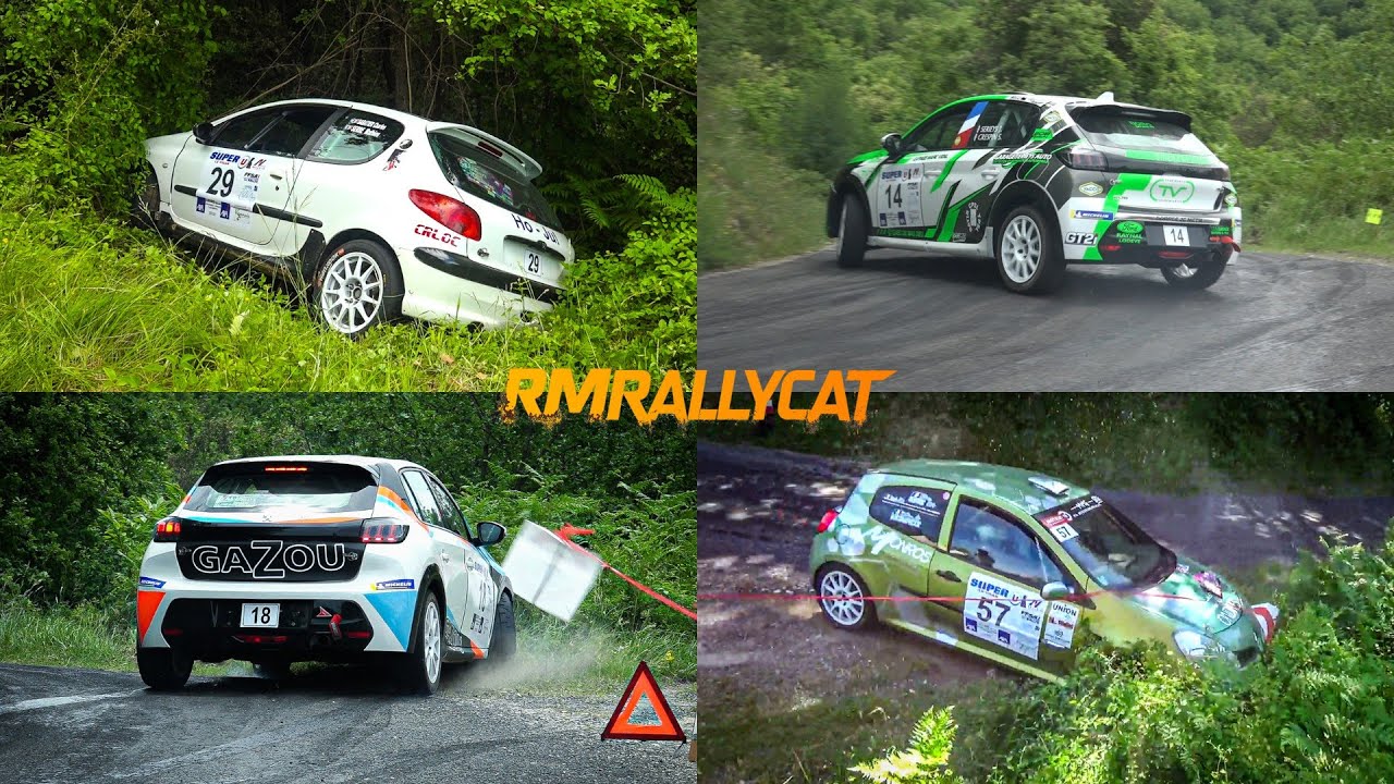 Crash & Difficult Corner | Rallye Pays Viganais 2025 | RMrallyCAT