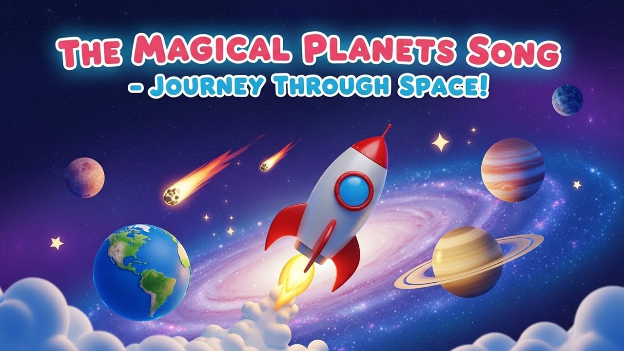 The Magical Planets Song – Journey Through Space  Sing Along