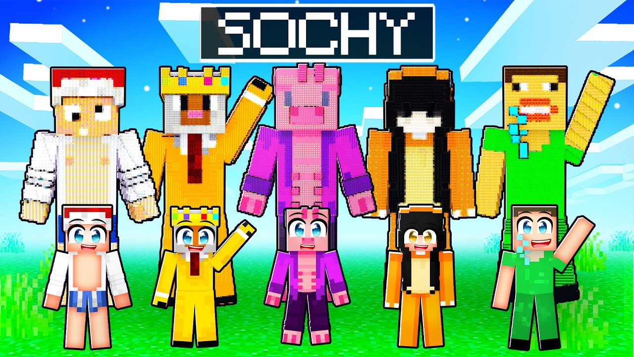 Minecraft SOCHAŘSKÁ STAVĚCÍ SOUTĚŽ s ŠÍLENOU FANYNKOU!