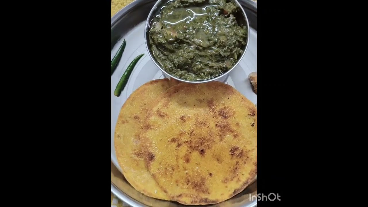 Punjabi sarso ka saag makki ki roti recipe 😋 ढाबे जैसे हांडी वाल पंजाबी सरसो का साग ❤️