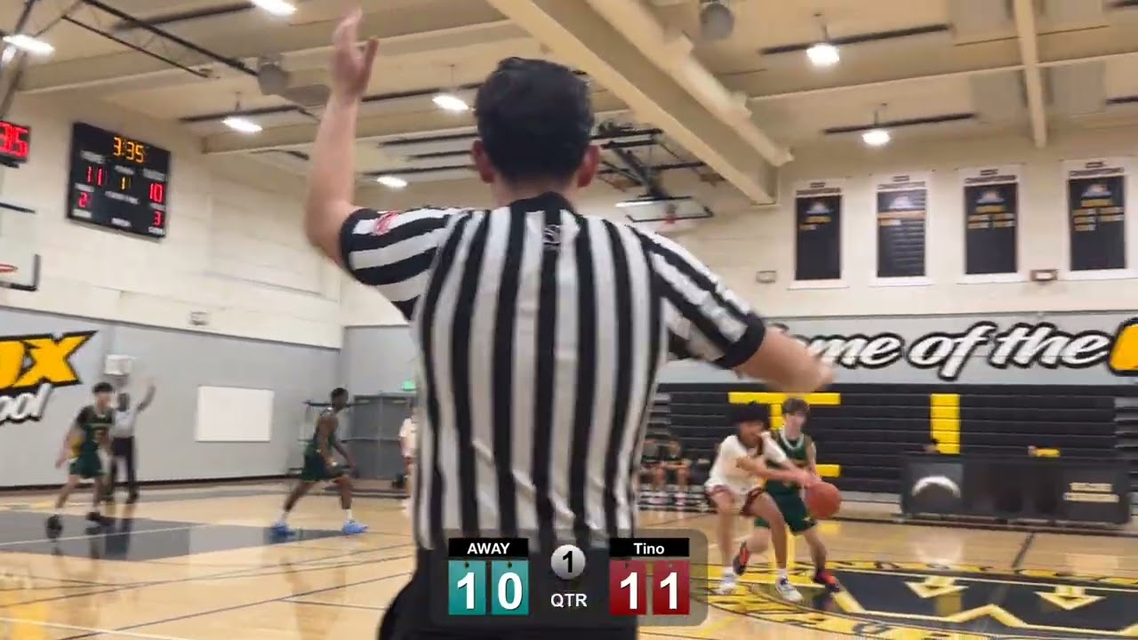 Tino JV: 2025 Dec 27 vs Leigh HS (Wilcox tournament game 1)