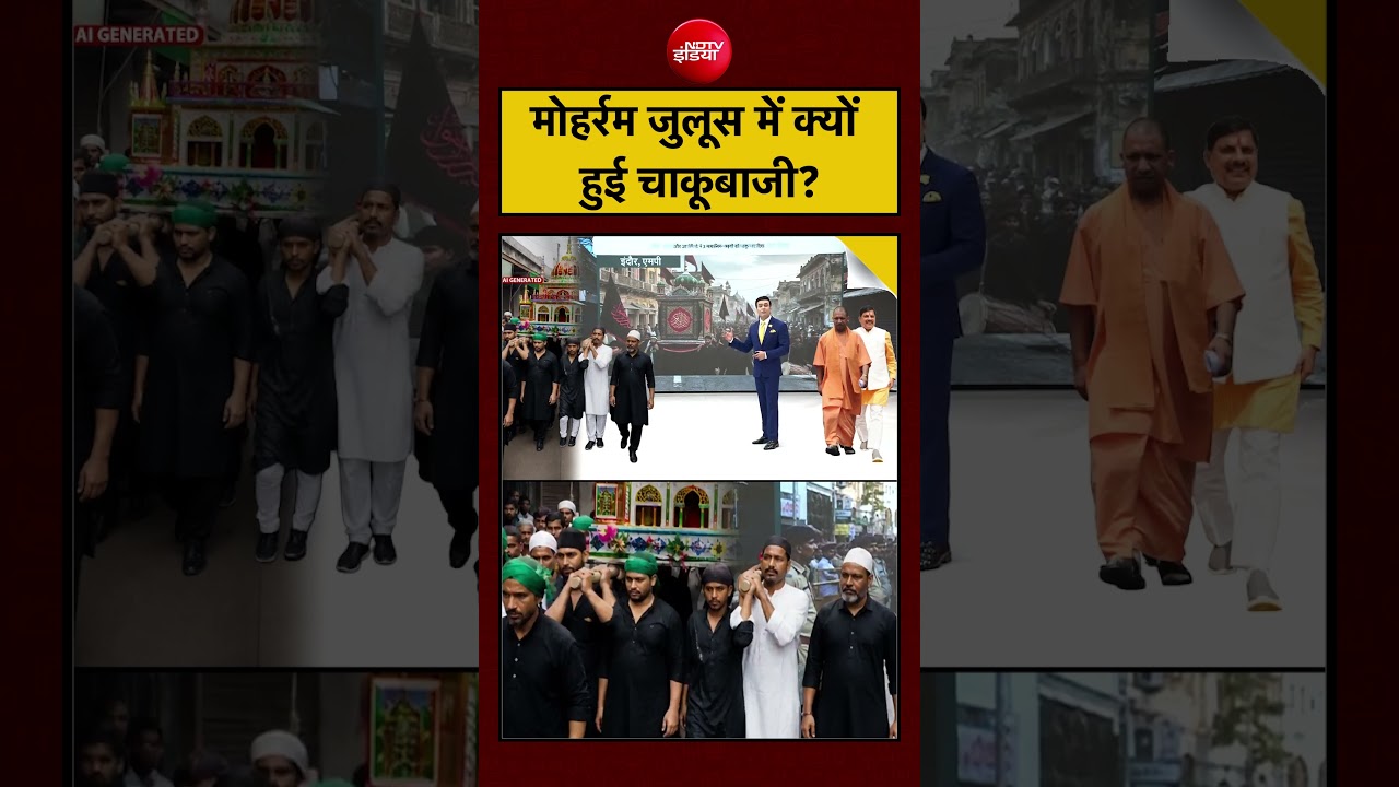 Syed Suhail | Muharram 2026 | मोहर्रम जुलूस में क्यों हुई चाकूबाजी? | CM Yogi | #shorts #viralnews