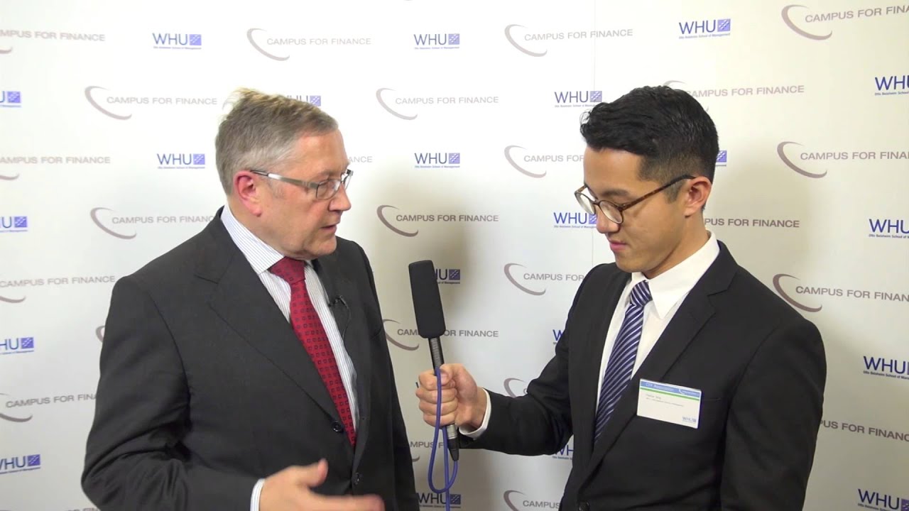 Interview with Klaus Regling - WHU New Year's Conference 2014