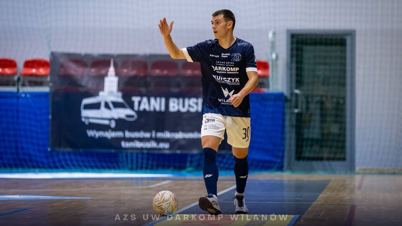 AZS UW Darkomp Wilanów vs. Team Lębork | skrót meczu | 1. liga futsalu 