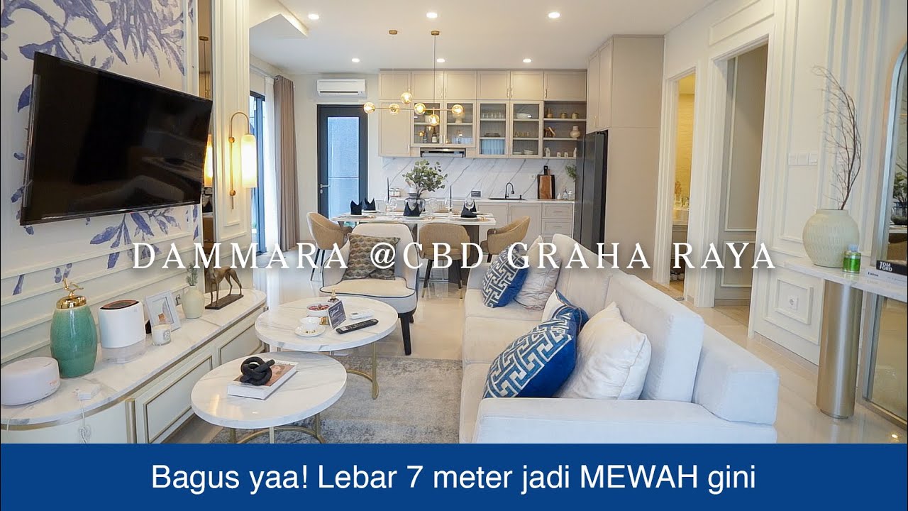 Rumah mewah 2 lantai terjangkau dekat Alam Sutera | Dammara at CBD Graha Raya