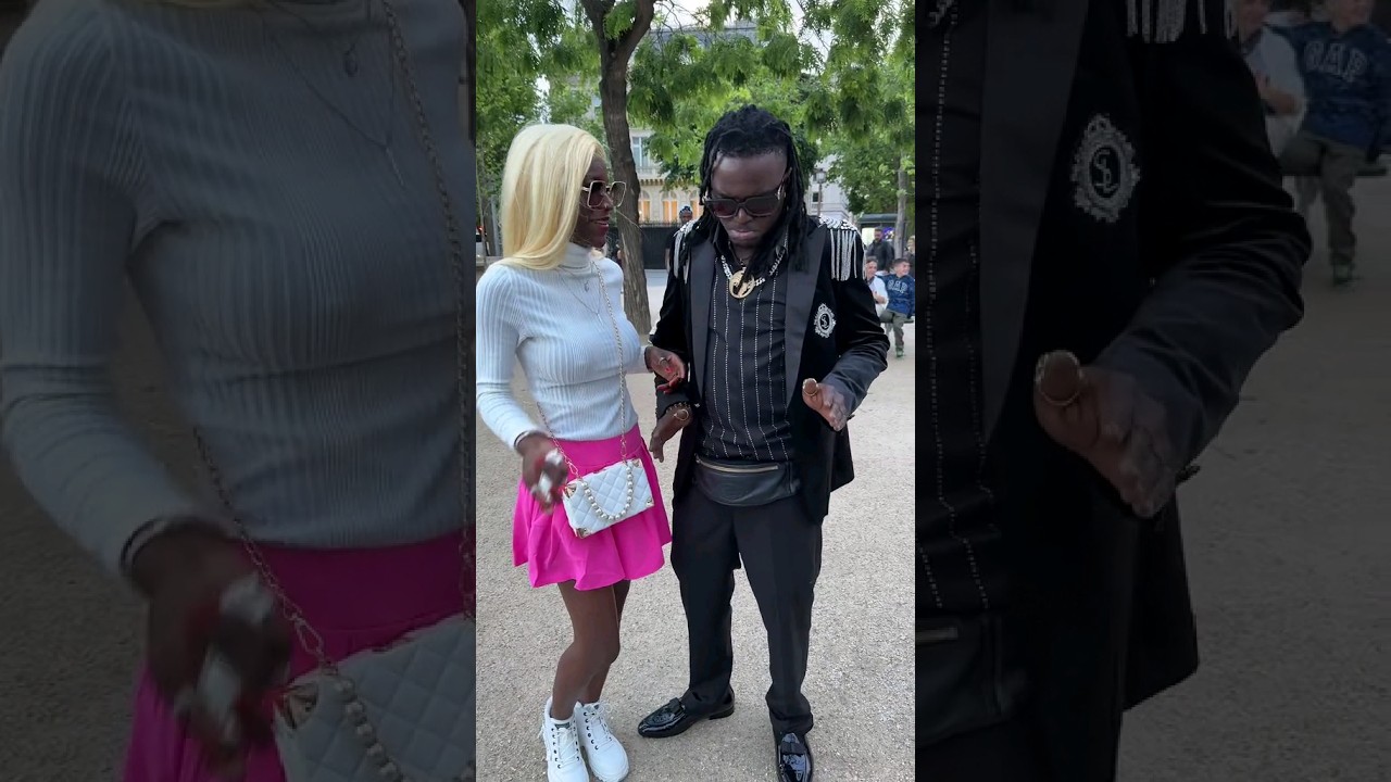 Adji One et Mand&eacute; Princess &agrave; Paris 🇨🇵 #Tiktokfrance