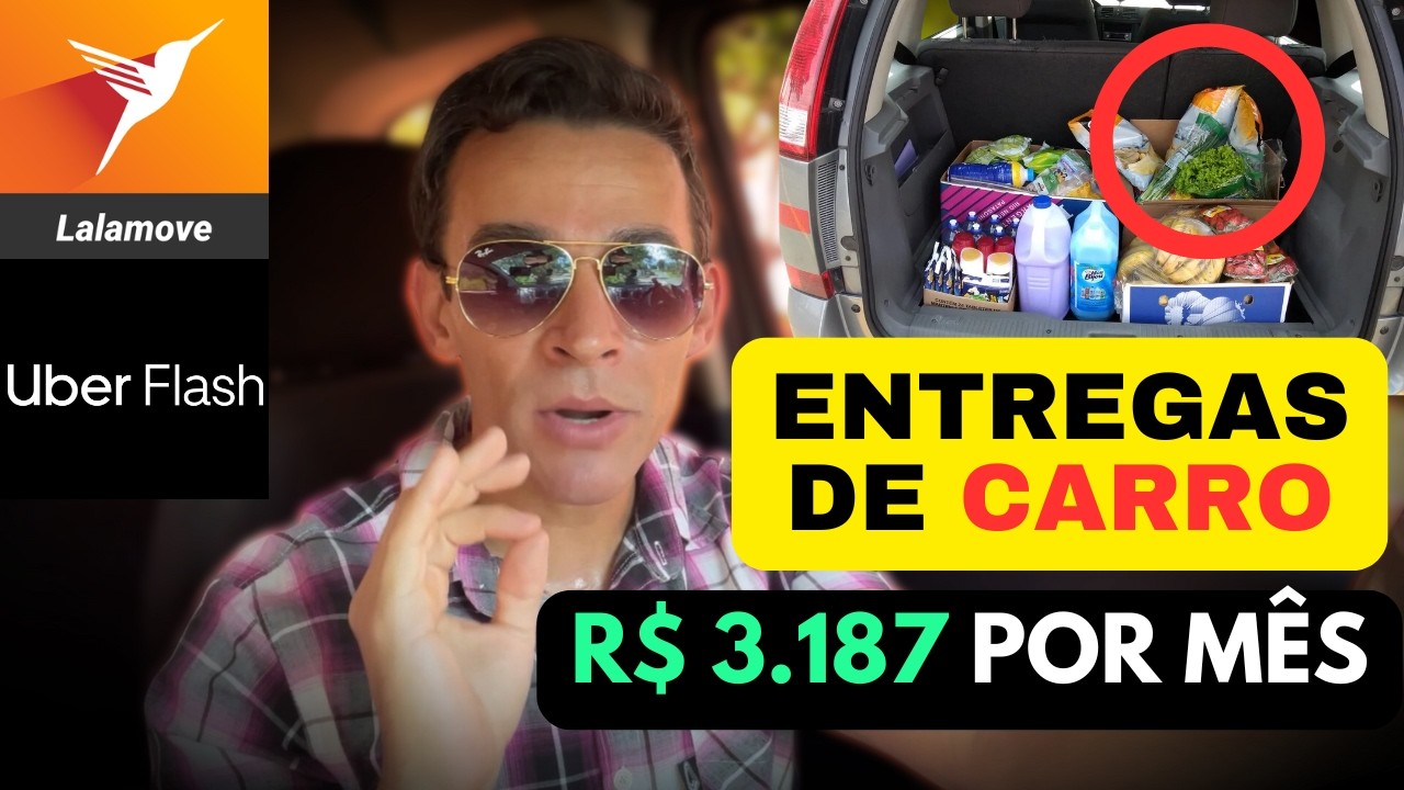 O Segredo dos Motoristas que Ganham Dinheiro com Entrega de Carros