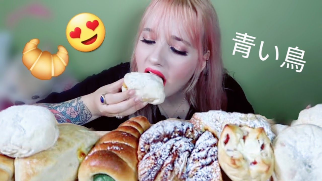 ЯПОНСКИЙ ХЛЕБ 🥐 ПЕКАРНЯ AOITORI MUKBANG
