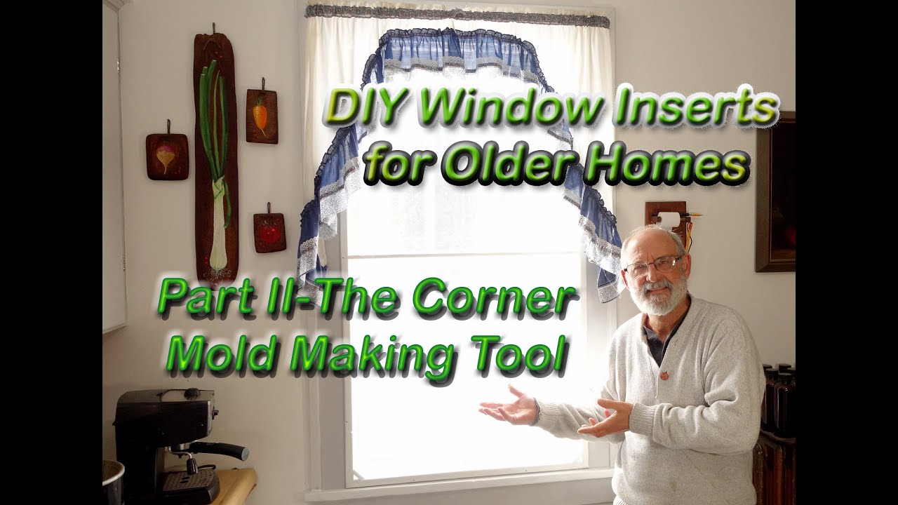DIY Window Inserts for Older Homes, Part II- The Corner Molding Making Jig