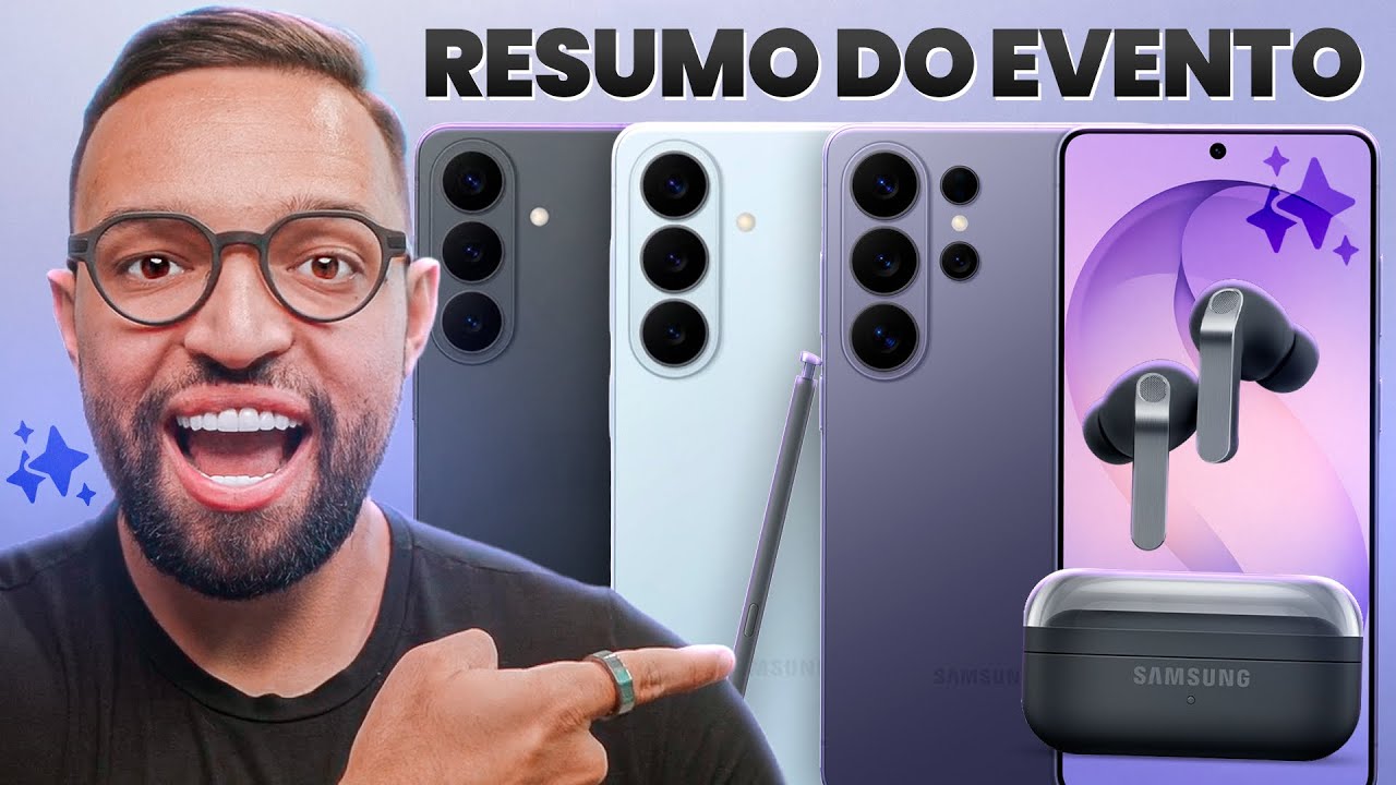 CONHEÇA A LINHA GALAXY 26 | Resumo do Evento da Samsung!