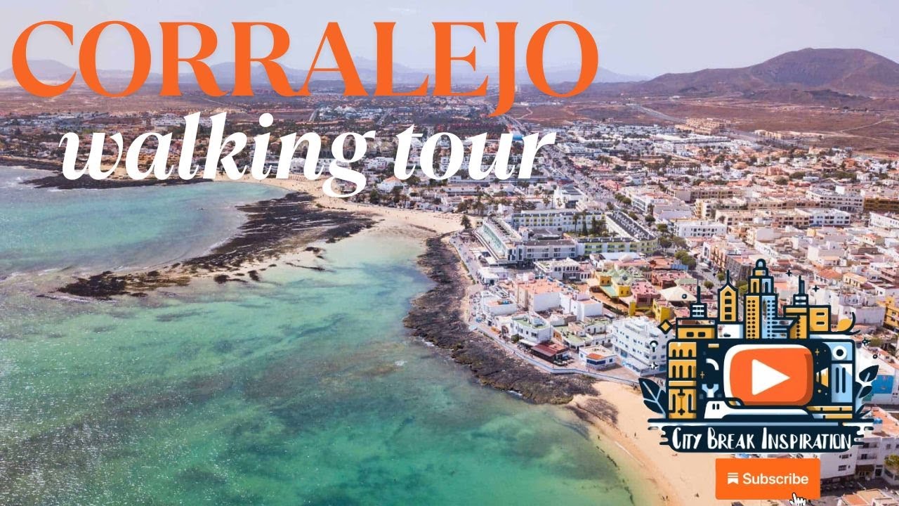 Corralejo Walking Tour 4K - Fuerteventura Canary Islands | Beaches, Streets & Atmosphere 2025