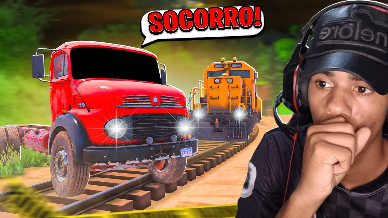 ELE FICOU PRESO E O TREM TA VINDO NO SIMULADOR BRASILEIRO!