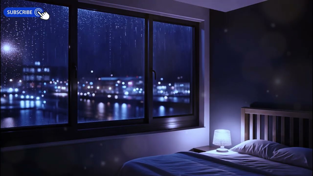Calm Rain Sounds for Sleep | Gentle Music (3H)