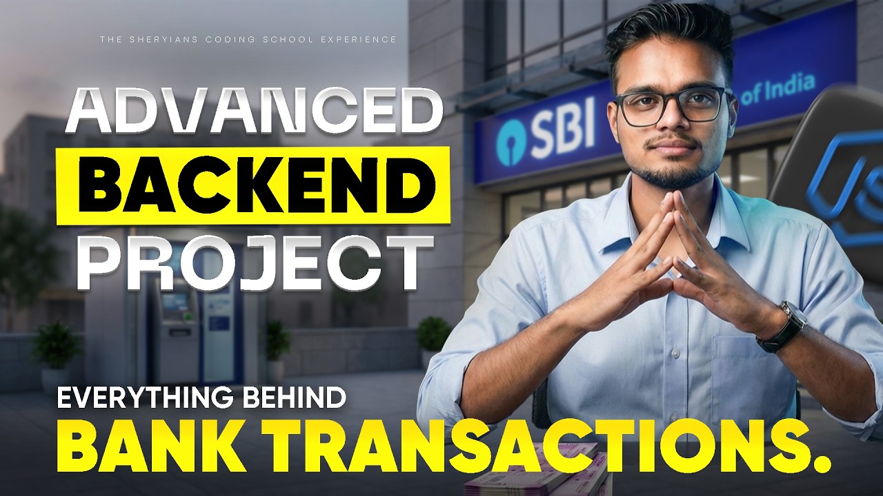 How Bank Transactions Work | Advanced Backend Project with Node.js Express & MongoDB