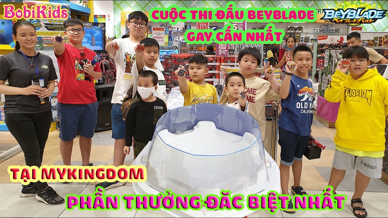 Cuộc Thi Đấu Beyblade Gay Cấn Nhất Tại Đấu Trường Mykingdom Tìm Chủ Nhân Bàn Đấu Siêu Cấp