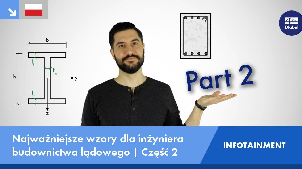 Najważniejsze wzory dla inżyniera budownictwa lądowego | Część 2