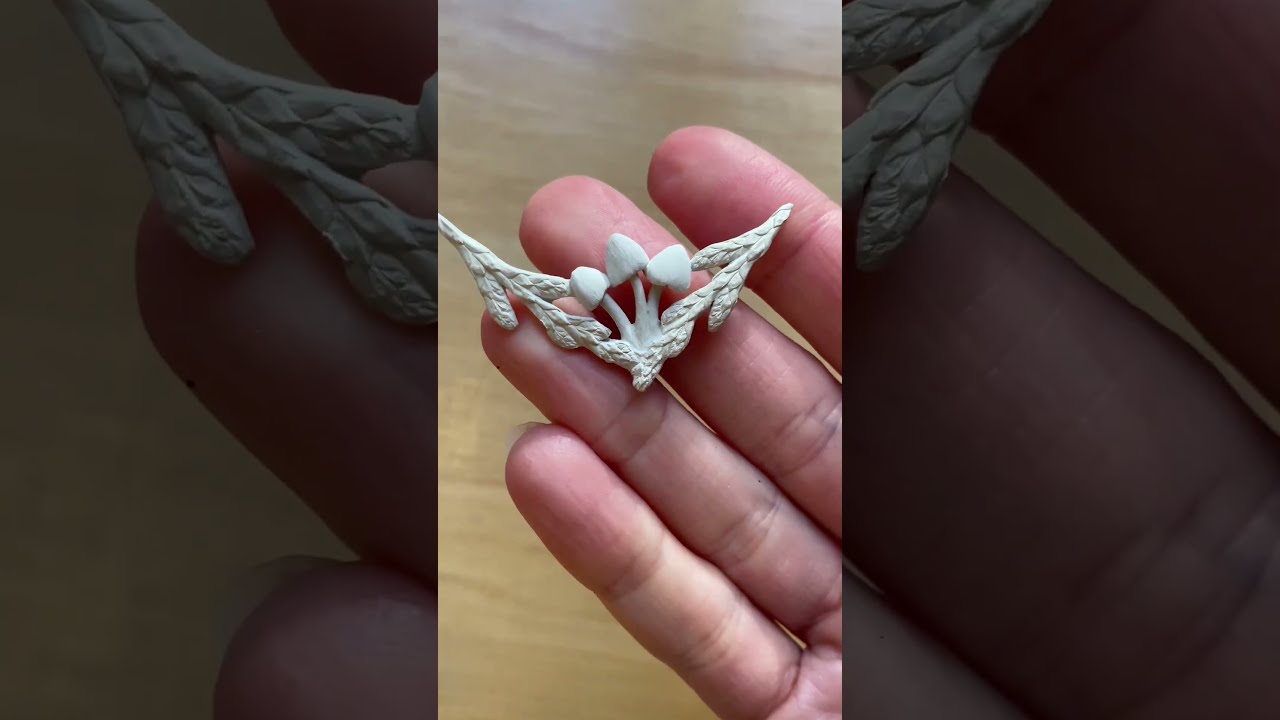 Making a Silver Clay Nature Necklace