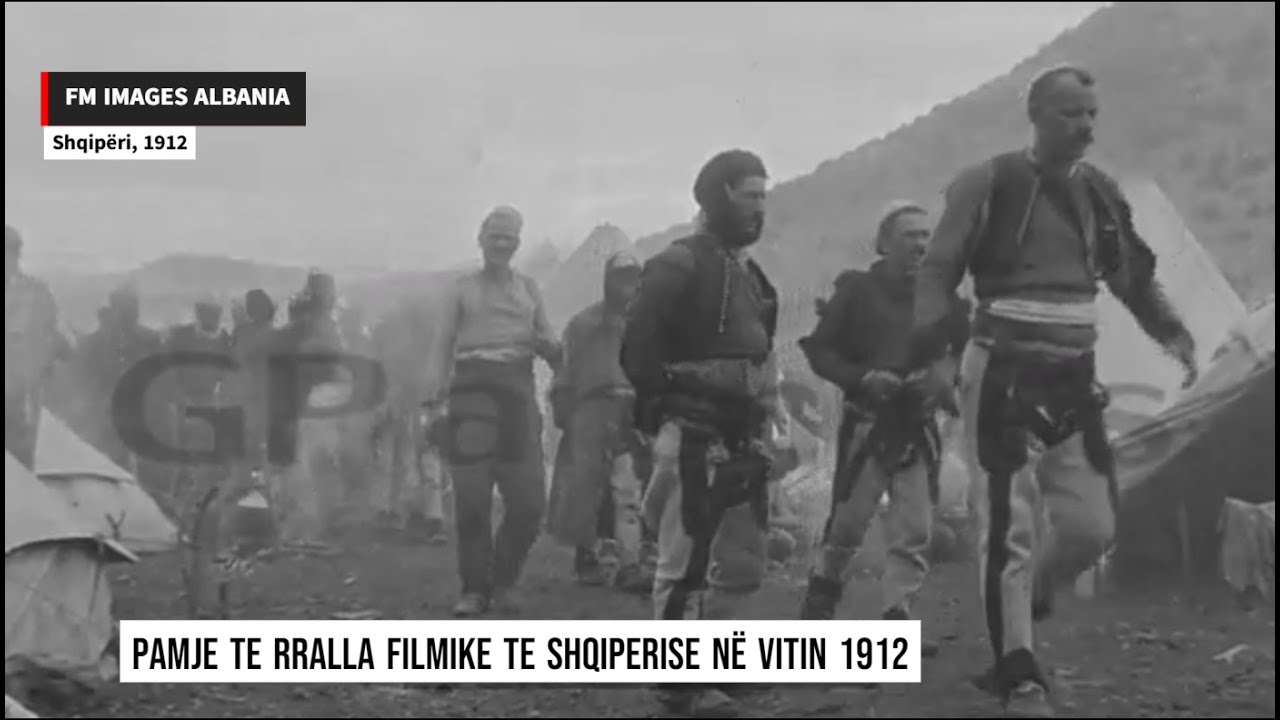 Albania - Pamje të rralla filmike nga Shqipëria në vitin 1912