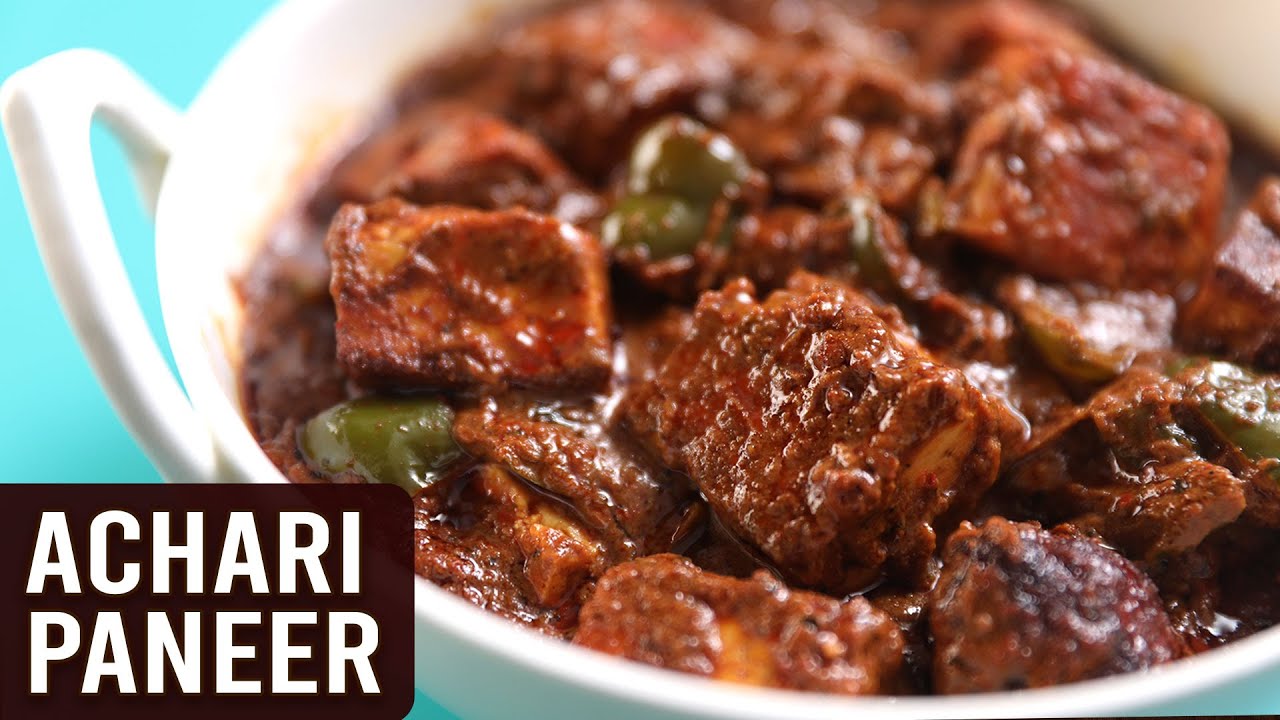 Achari Paneer | MOTHER'S RECIPE | How To Make Paneer Achari | Pickled Flavour Cottage Cheese Recipe